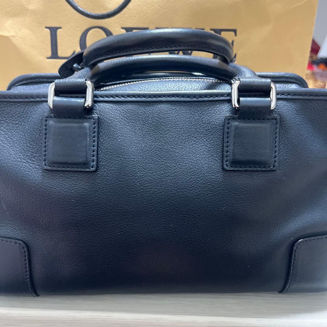 LOEWE 紺 アマソナ バッグ