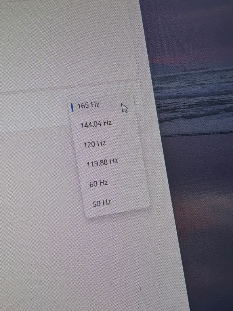 koorui 165hzモニター　24.5インチ