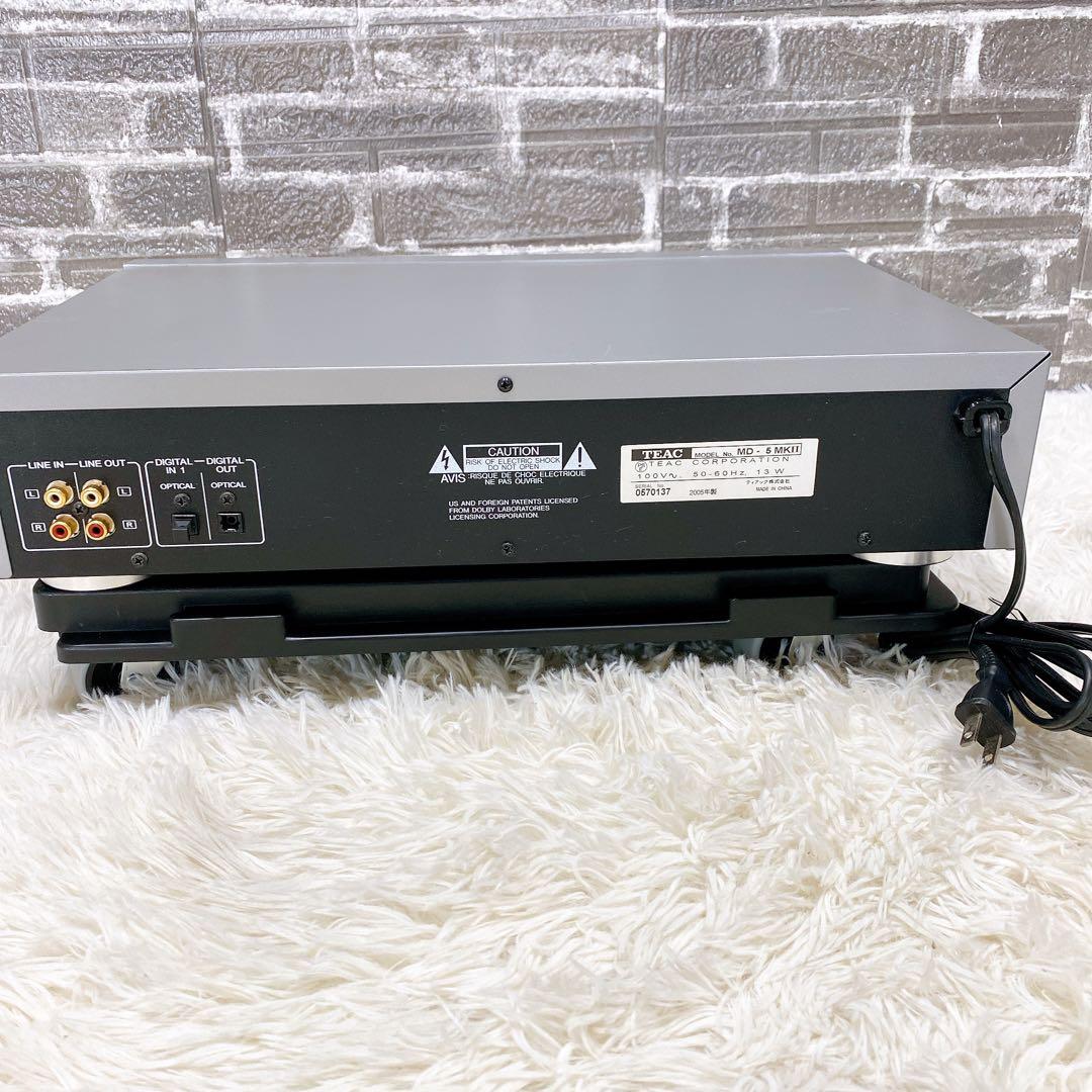 TEAC MD-5 MKII 純正リモコン MDレコーダー　LP対応　mk2