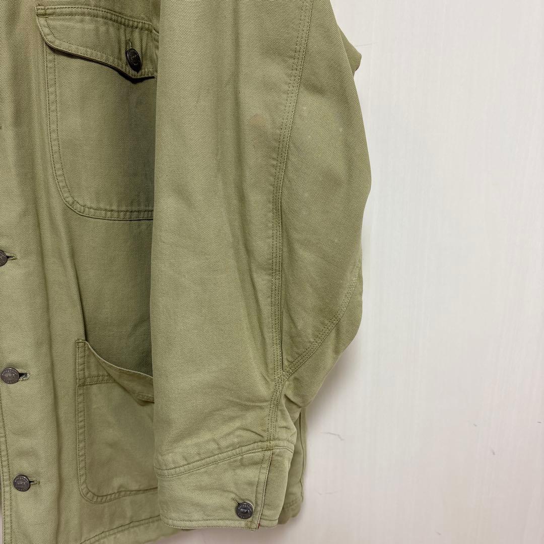 99年製 patagonia nuevorange ヌエボレンジ　襟レザー90s