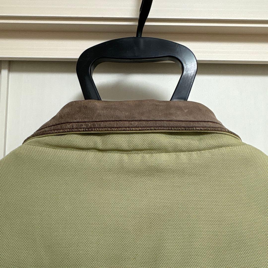 99年製 patagonia nuevorange ヌエボレンジ　襟レザー90s