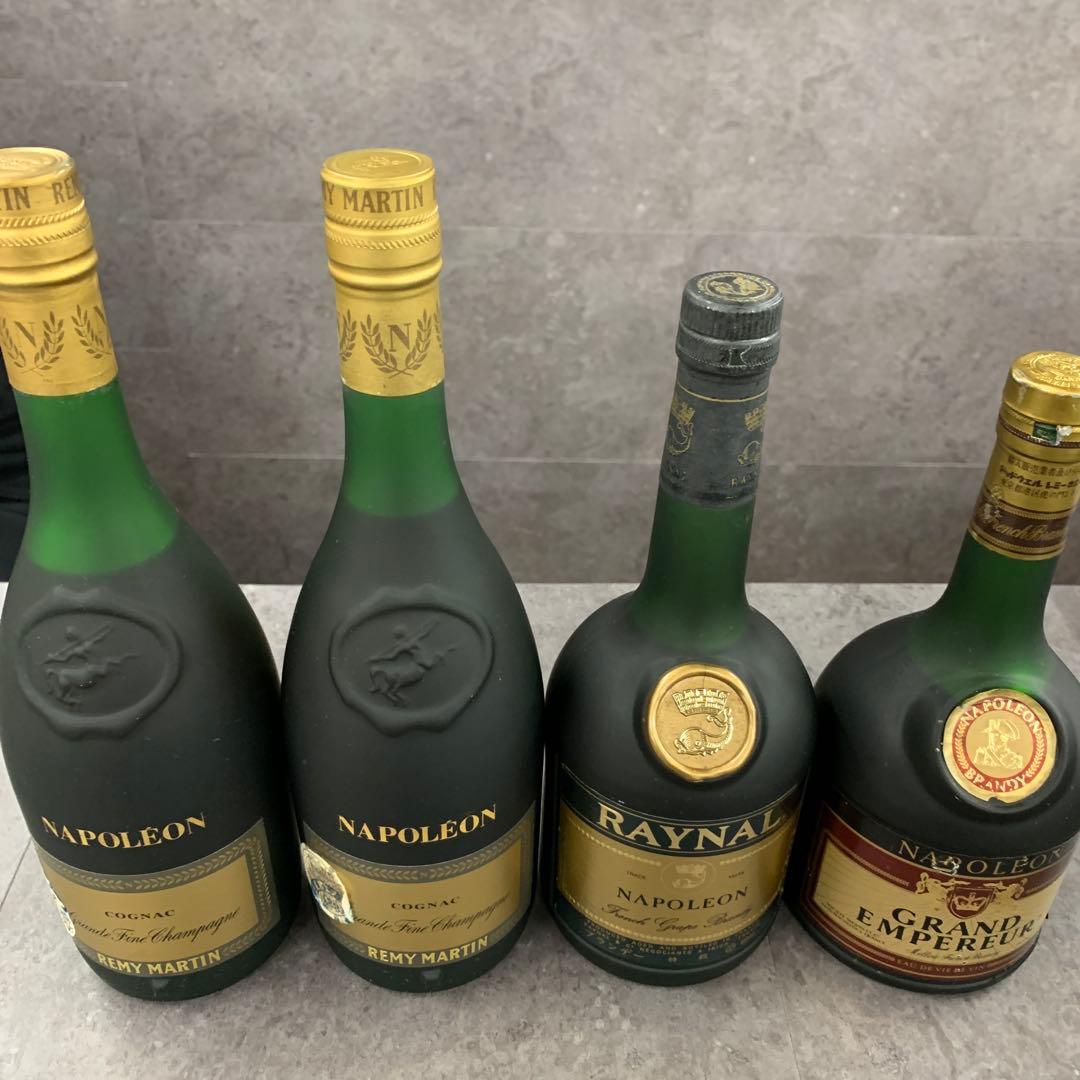 ブランデー　4本セット　未開栓