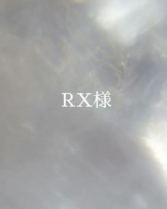 RX様②　オーダー