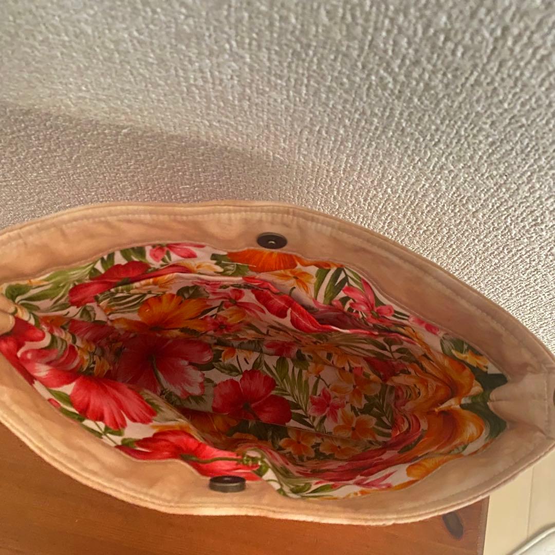 ハワイアンキルト◆ショルダーバッグ◆プルメリア◆ハンドメイド