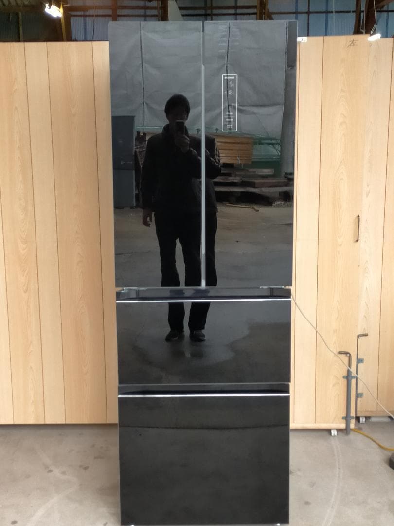 超美品 ニトリ 冷蔵庫 320L 22年製 NTR-320 BK　730048-