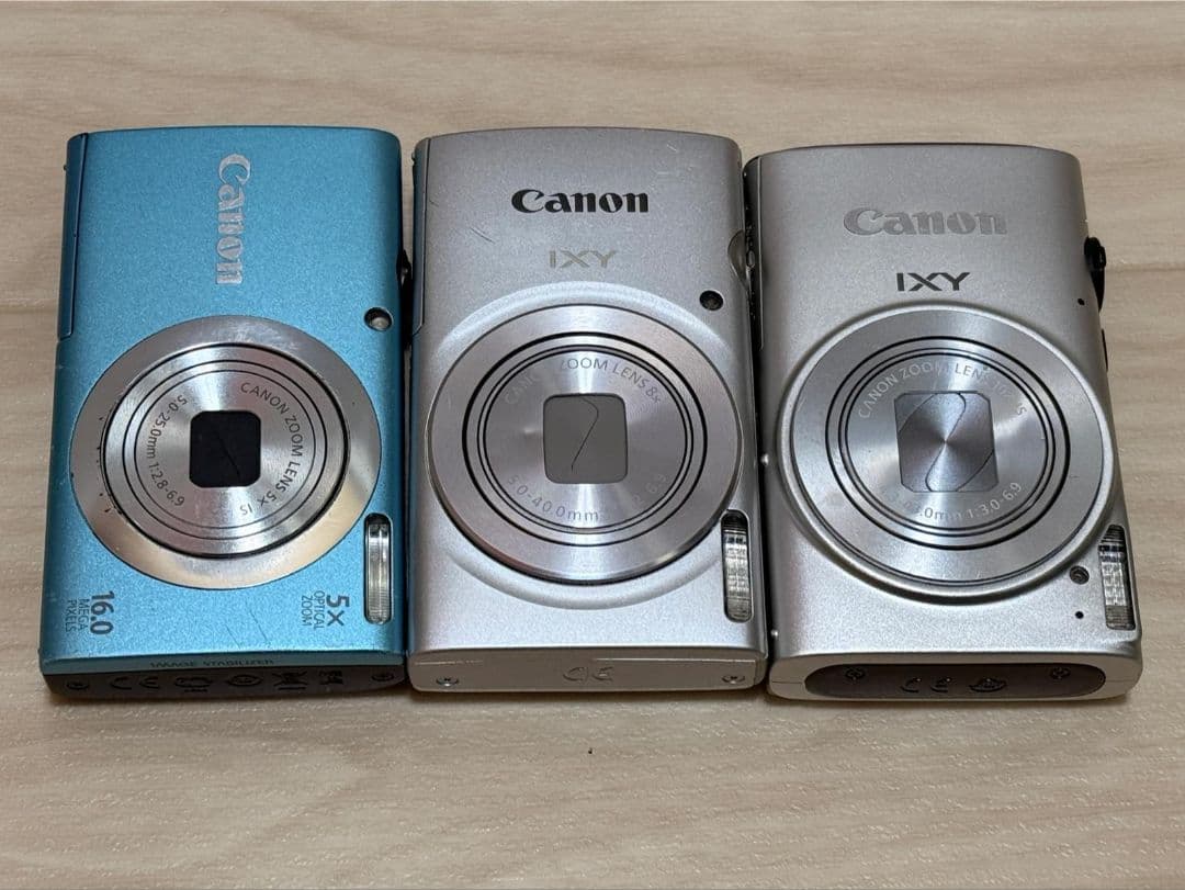 CANON IXY PC2333、 PC1731、PC2013 デジタルカメラ