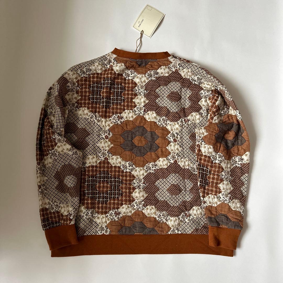 新品未使用 Fish&Kids PATCHWORK SWEATER Adult
