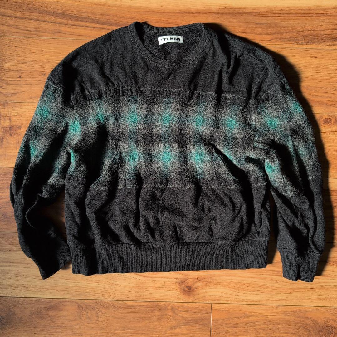 ttt msw チェック　スウェット