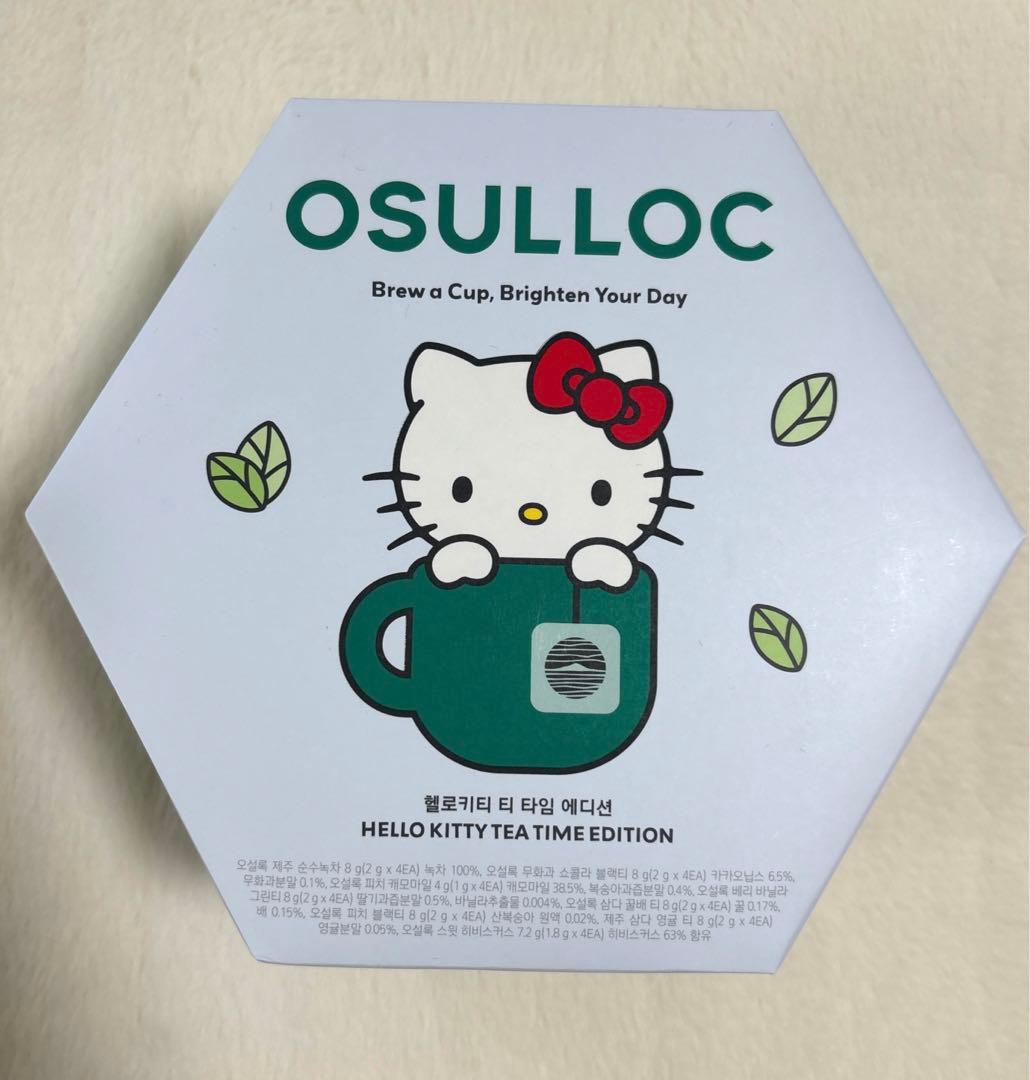 【希少】韓国　オソルロク　ハローキティ　ティータイムエディション