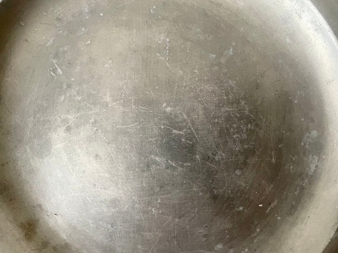 【レア希少】ピューターオクトゴナルプレート エタン フランスアンティーク19世紀