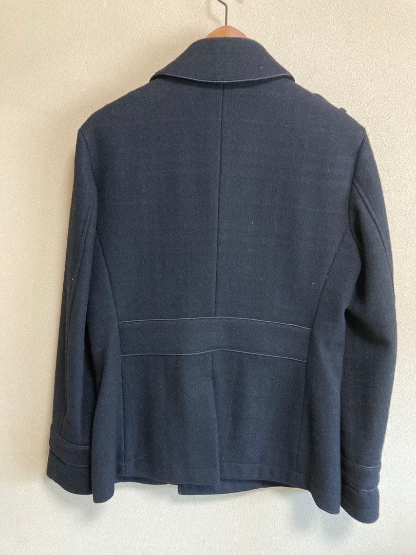 BURBERRY BLACKLABEL ピーコート黒