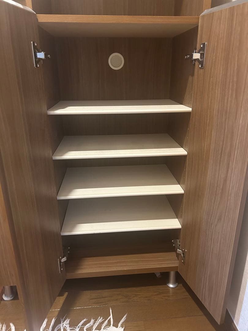 【送料込み】シューズロッカー　下駄箱　ミラー付き　高さ185cm