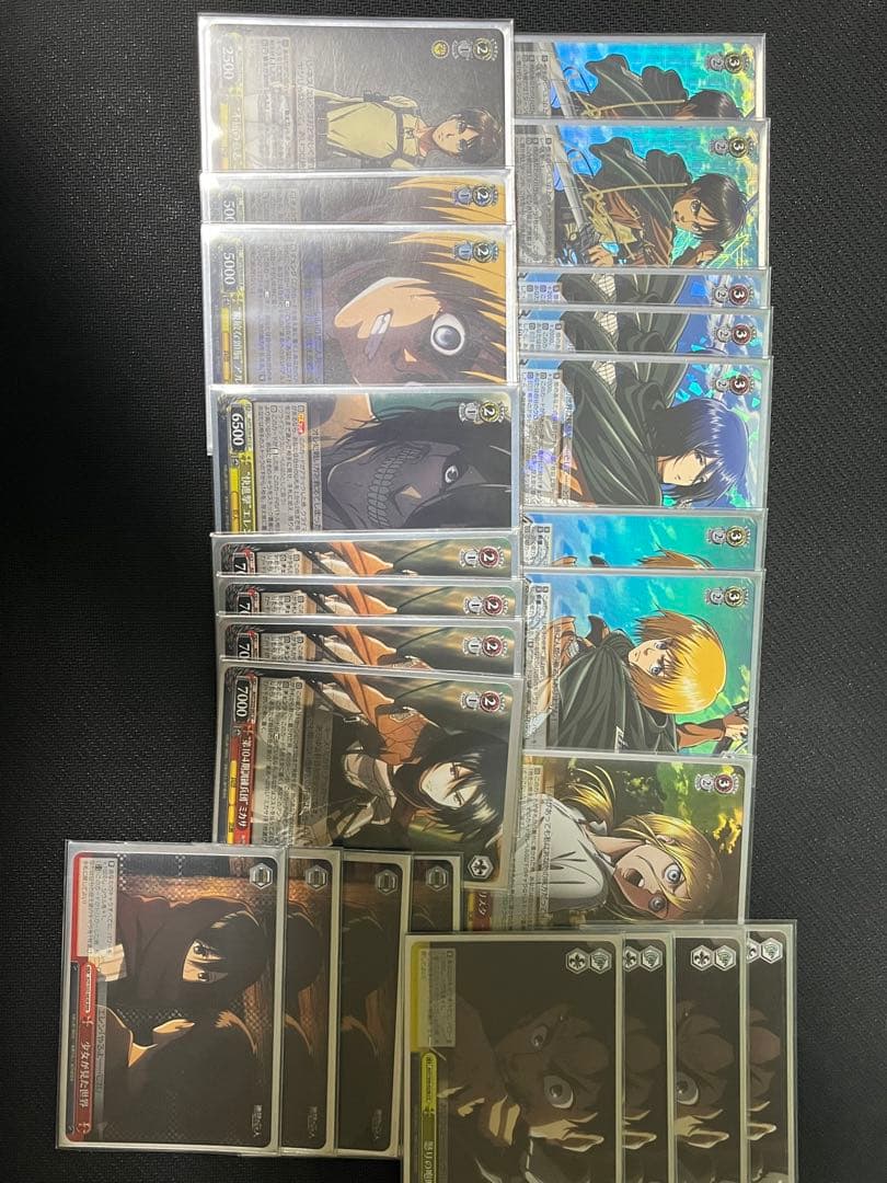 ヴァイスシュヴァルツ　進撃の巨人　デッキ