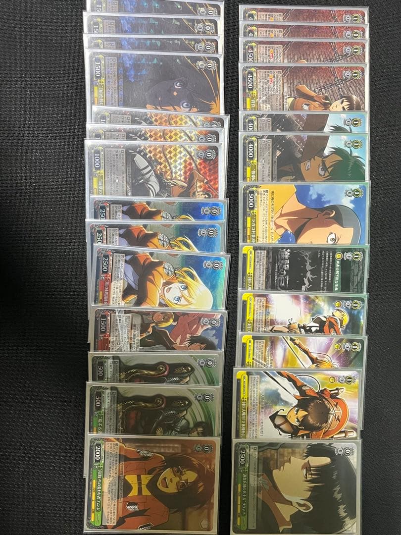 ヴァイスシュヴァルツ　進撃の巨人　デッキ