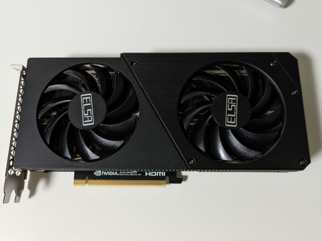 グラフィックボード・グラボ・ビデオカード ELSA GeForce RTX 4060 Ti 8GB