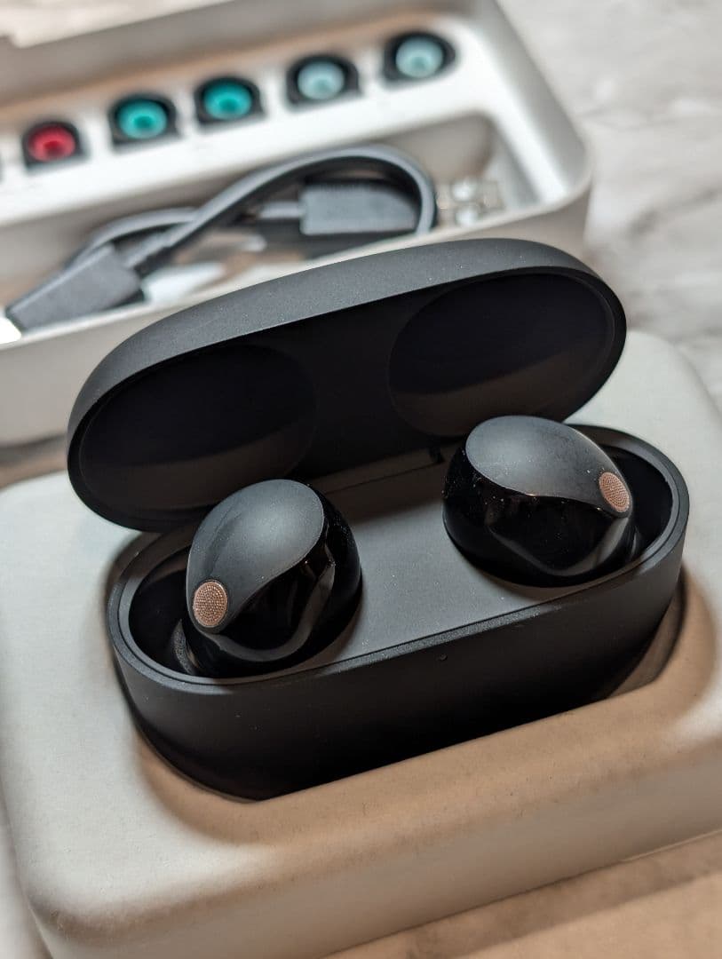 ​【極美品・超短時間使用】SONY WF-1000XM5 ブラック 完動品