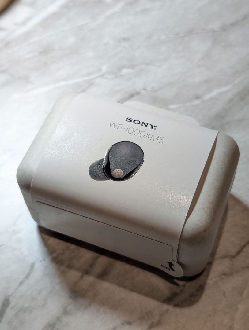 ​【極美品・超短時間使用】SONY WF-1000XM5 ブラック 完動品