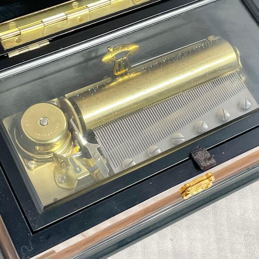 【保証書付】リュージュ オルゴール REUGE Canon 72弁 カノン 良品