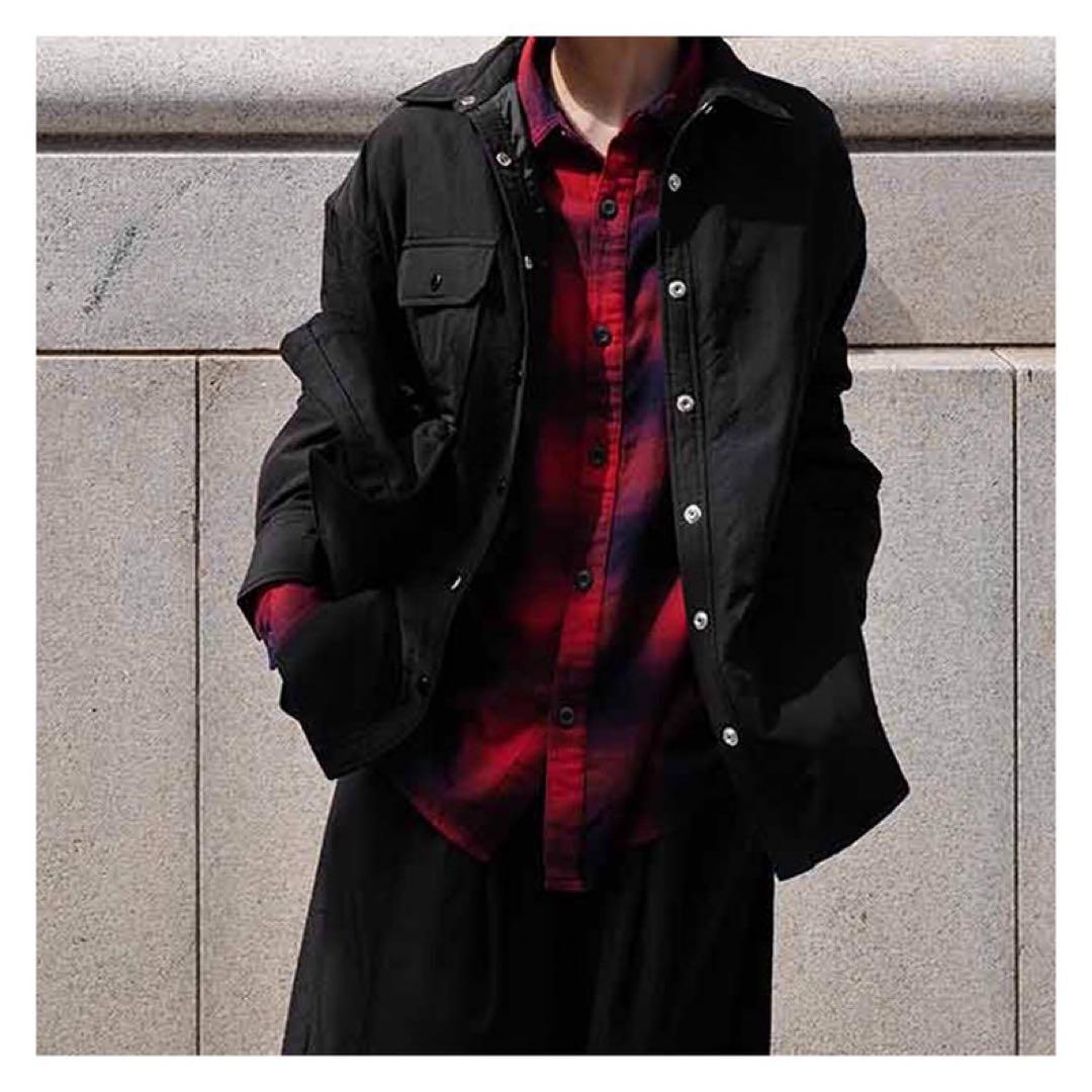 期間限定！MACHATT パファーシャツ　ブラック