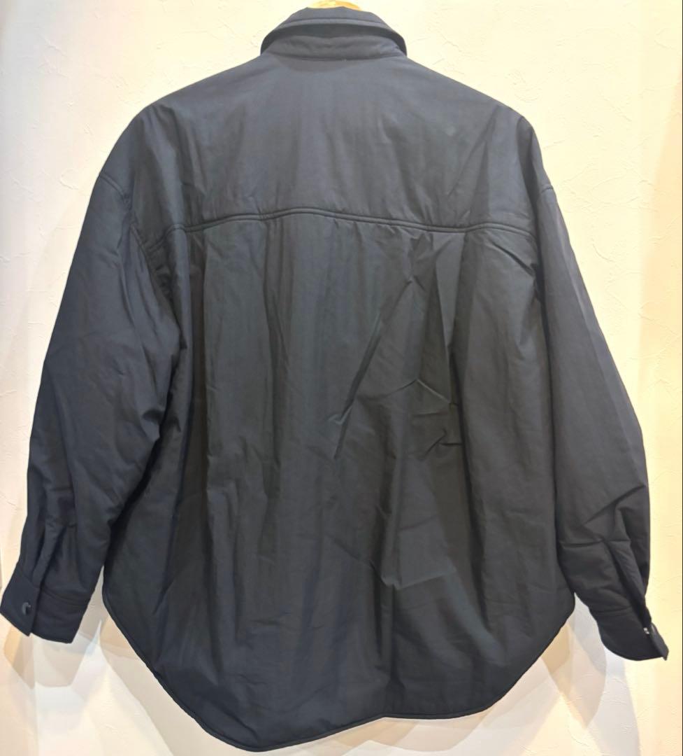 期間限定！MACHATT パファーシャツ　ブラック