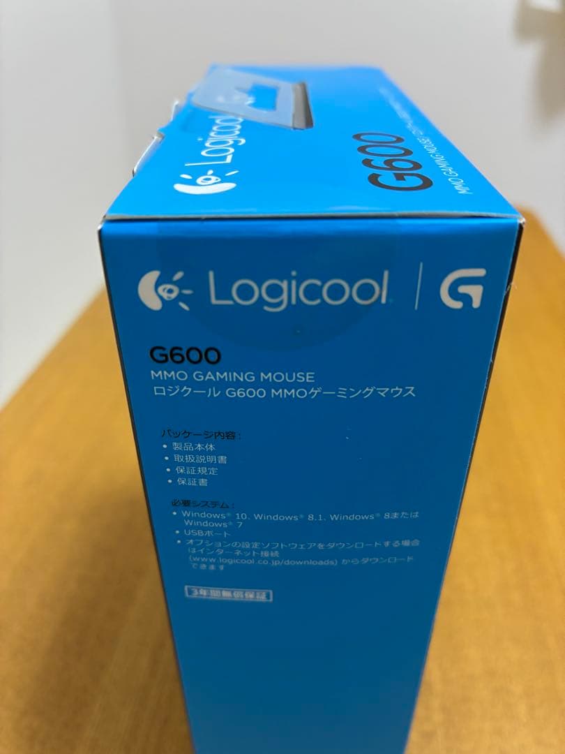 (未開封)Logicool G600 MMOゲーミングマウス 本体