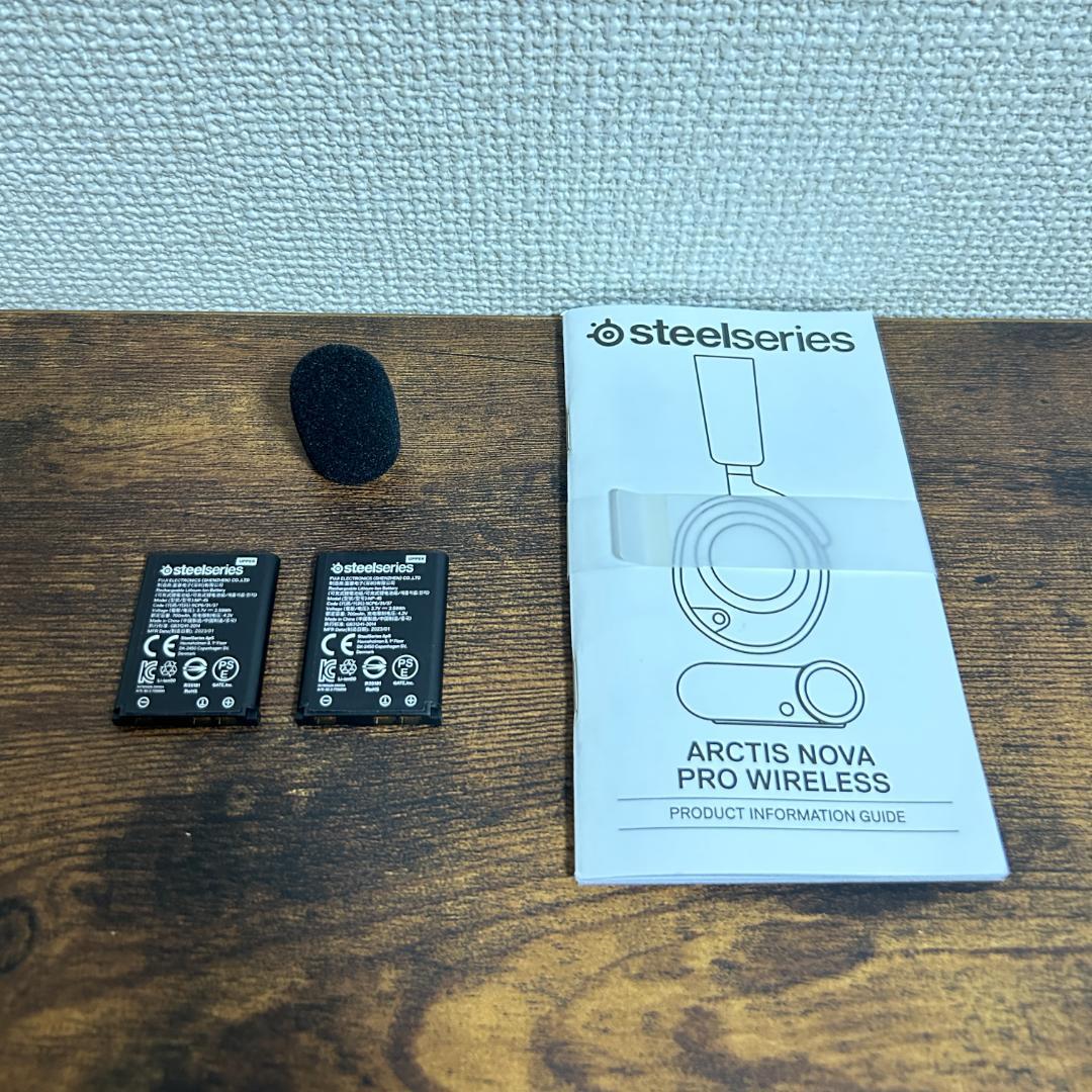 SteelSeries Arctis Nova Pro Wireless 黒