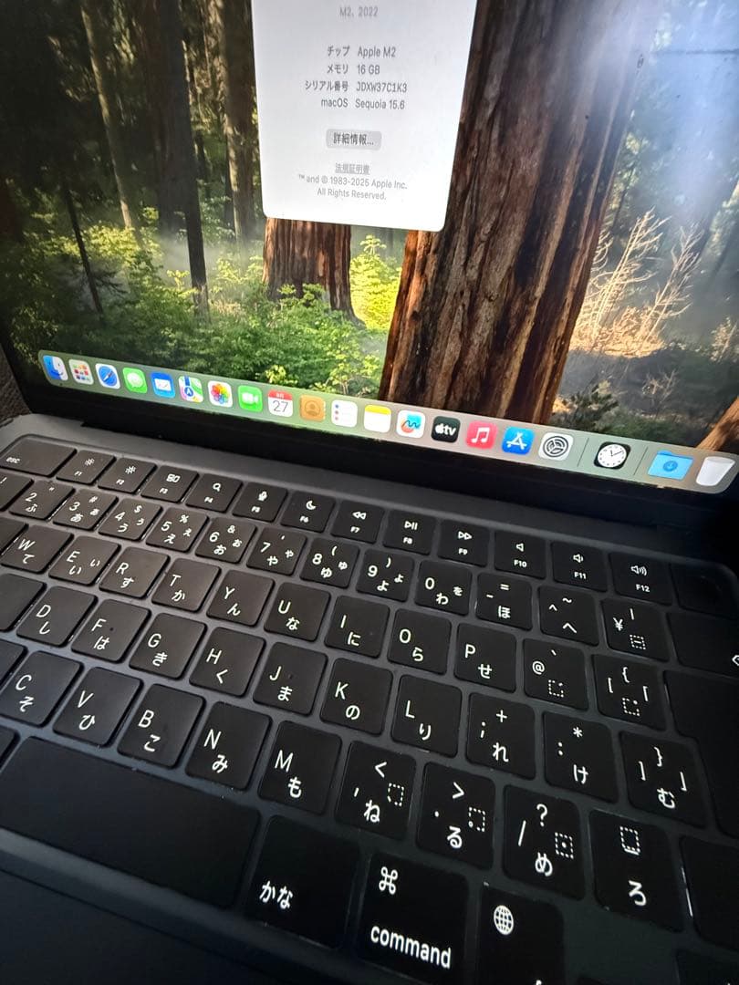 MacBook本体 Apple MacBook Air m2