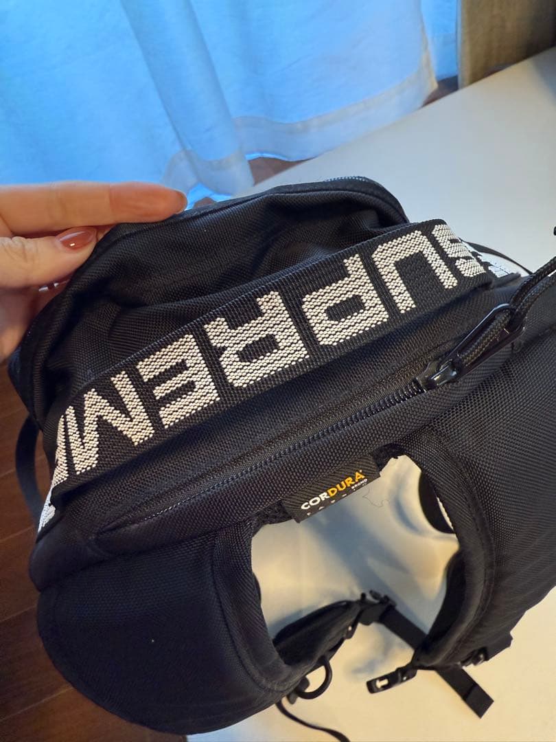 【新年SALE】Supreme ブラック リュック・バックパック　18ss