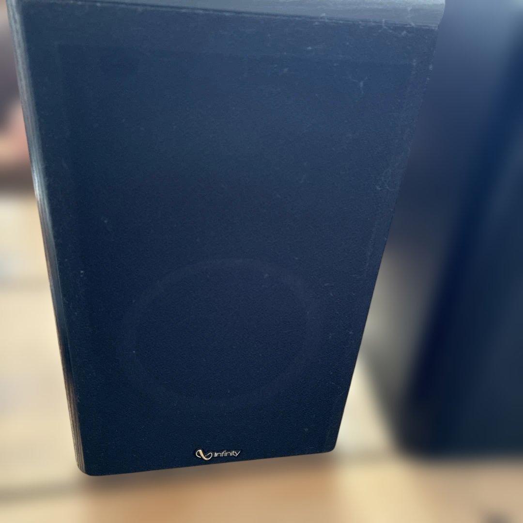 Infinity スピーカー　リファレンス10 ブラック　ペア