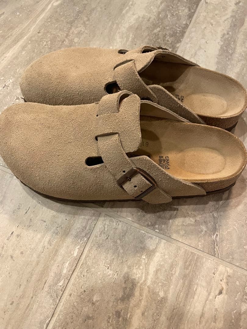 BIRKENSTOCK スエード ボストン 38