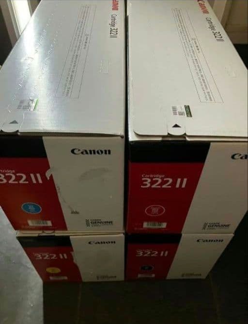Canon 322 II トナーカートリッジ4色セット　インクカートリッジ