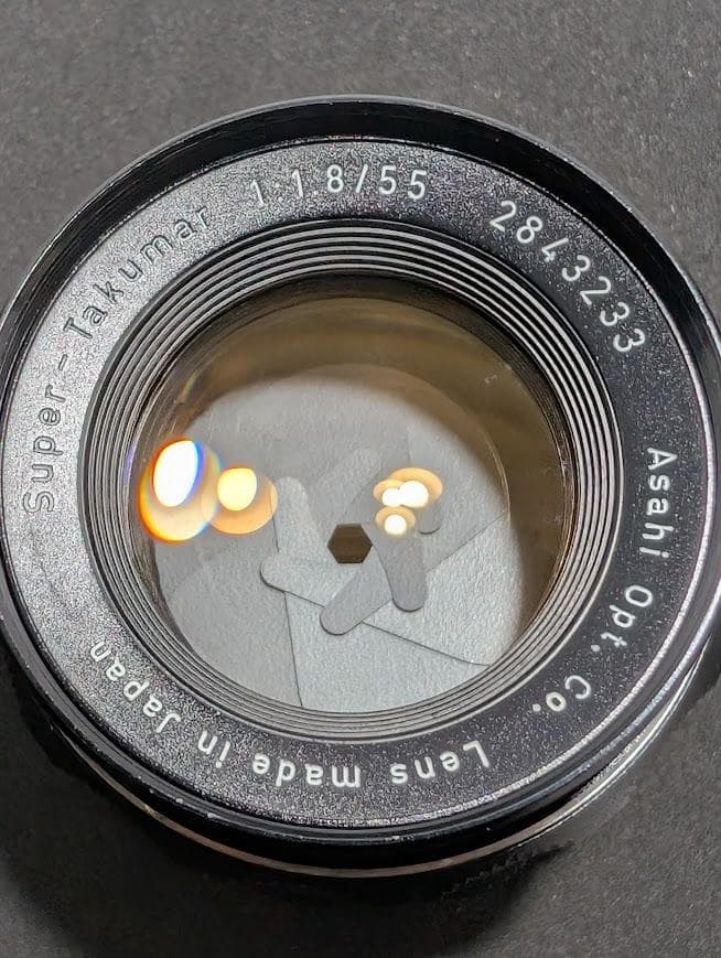 Pentax SP SMC TAKUMAR 55mm f/1.8 フィルムカメラ