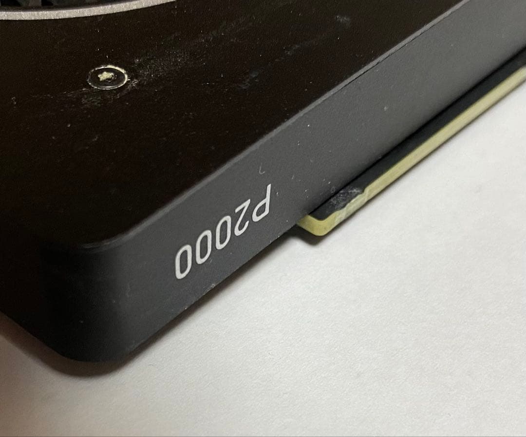 【動作確認済み】NVIDIA Quadro P2000 グラフィックボード