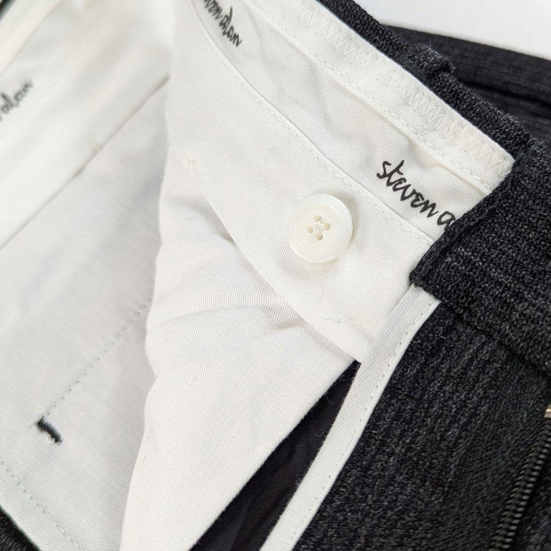 極美品★スティーブンアラン　2テーパード トラウザーズパンツ 2.2万　 M