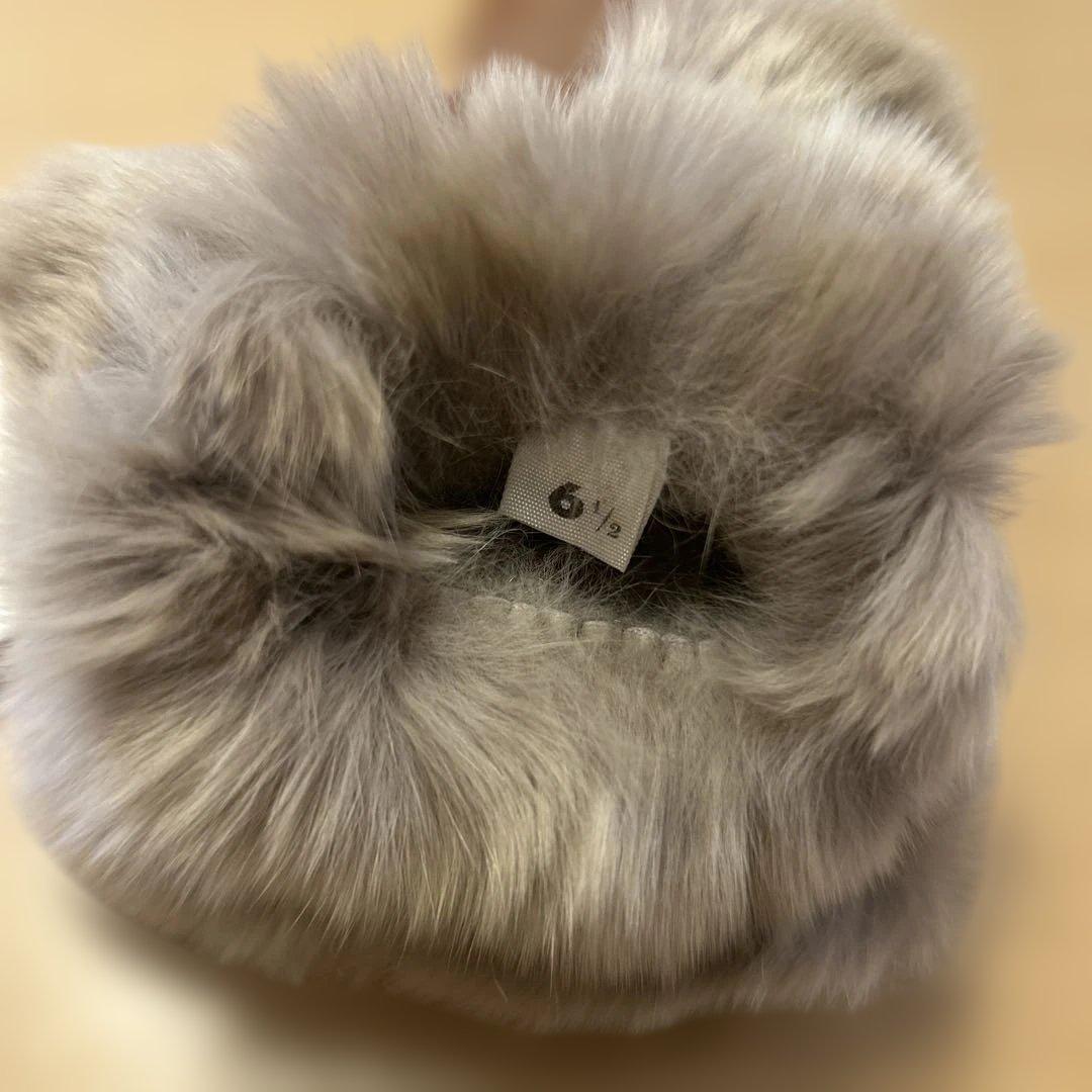 【新品未使用】Sermoneta gloves ブラウン 本革カシミヤ手袋