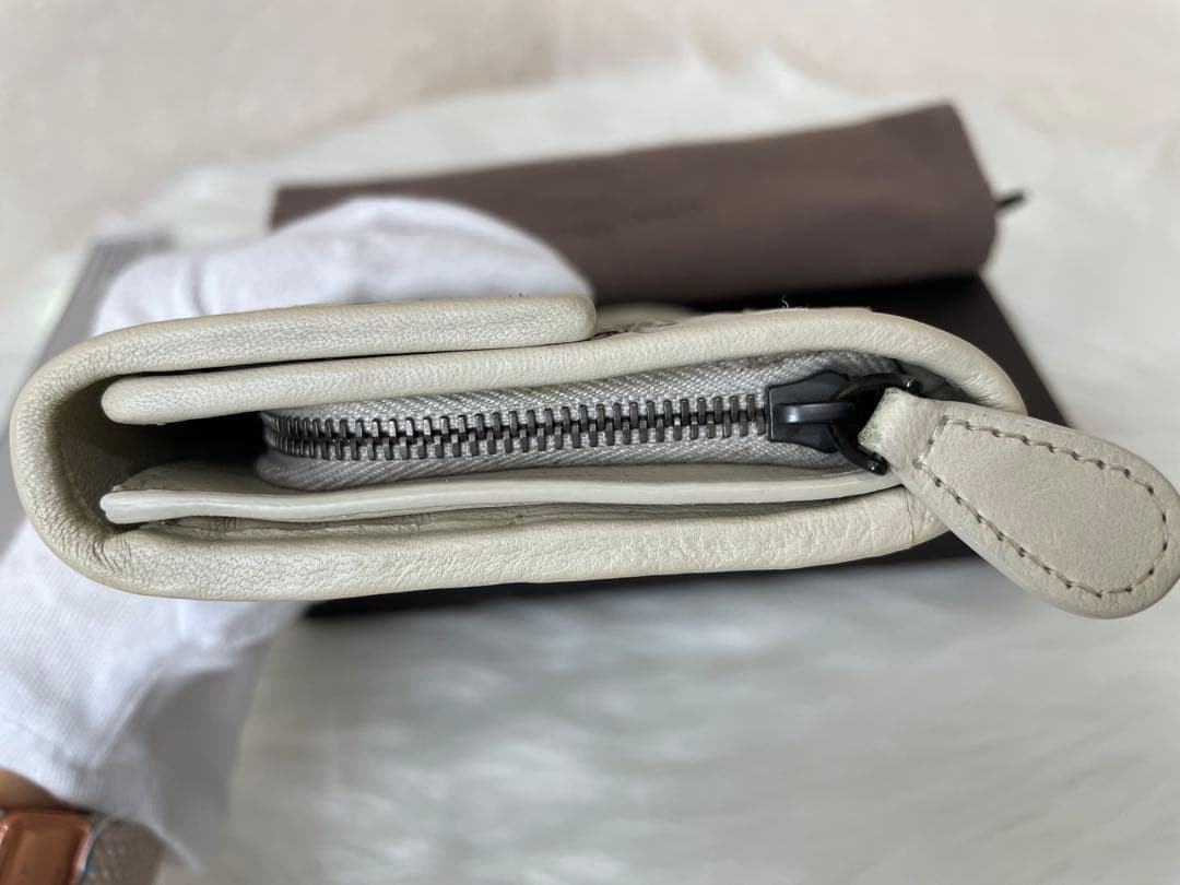 Bottega Veneta 長財布 ホワイト/グレー