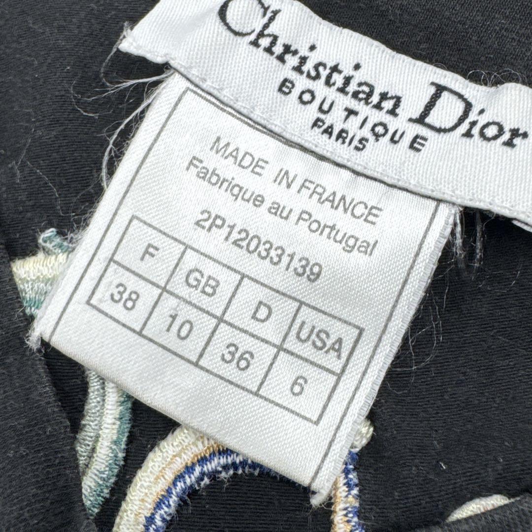 Dior ディオール ガリアーノ期 刺繍Tシャツ 2002人物動物