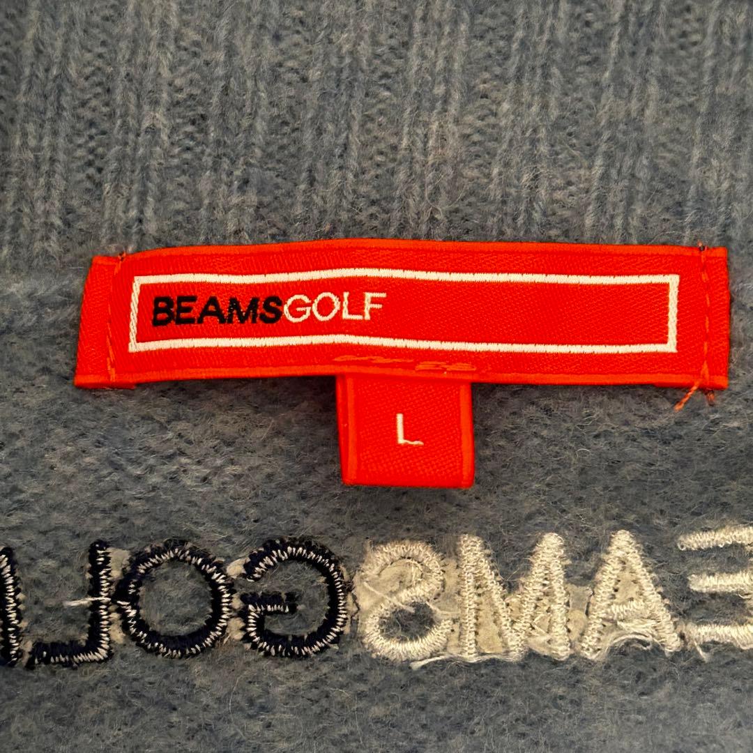 BEAMS GOLF ビームスゴルフ タートルネック ニット セーター ウール