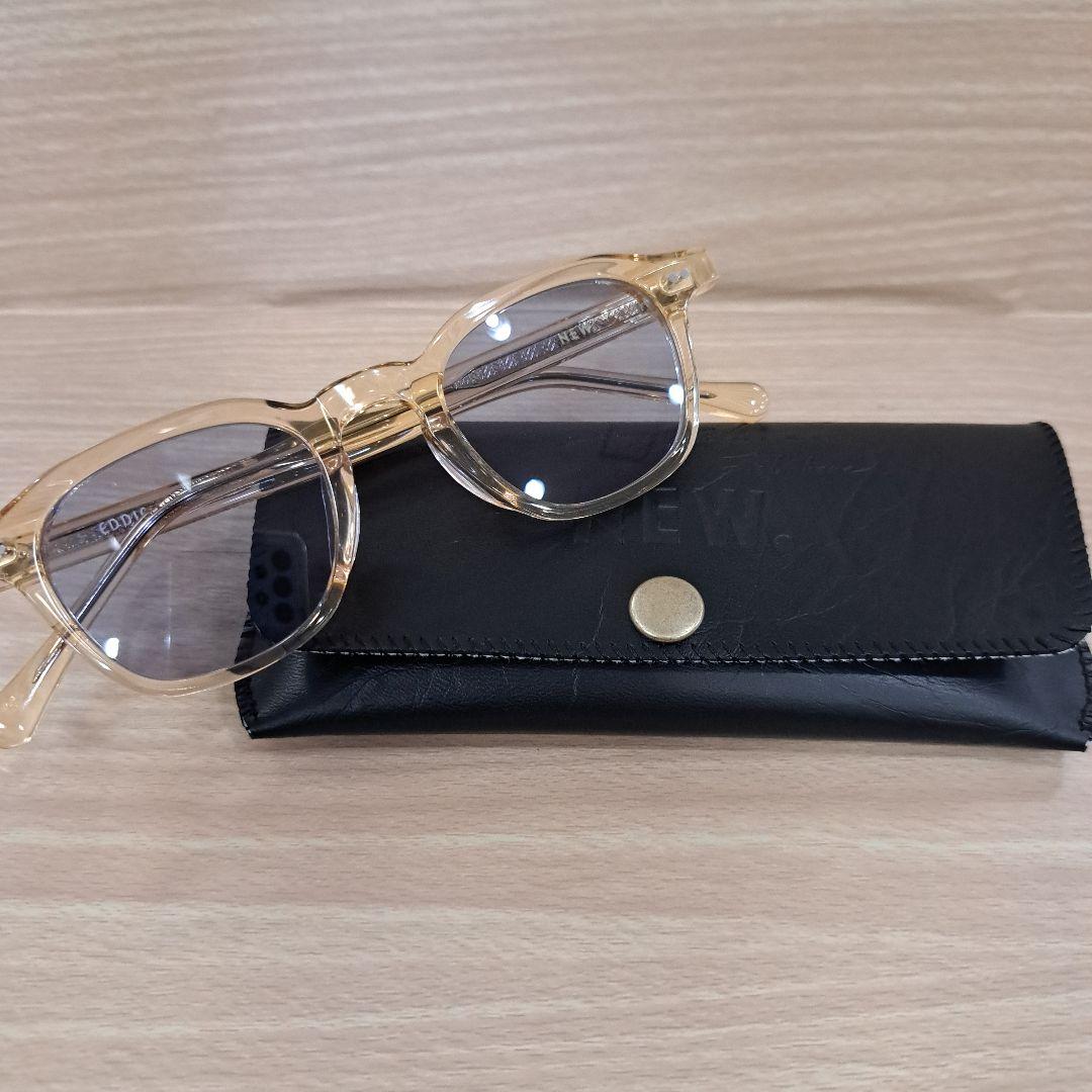NEW.サングラス EDDIE クリアーイエロー 人気モデル　新色