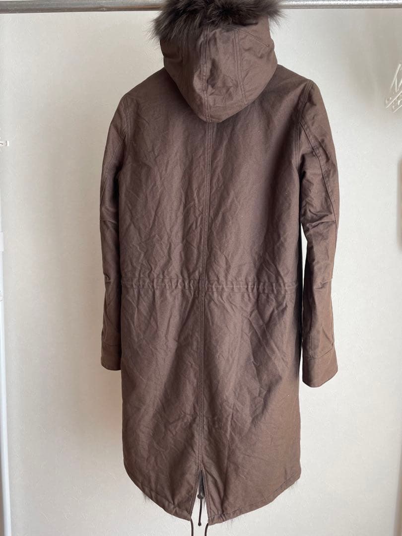 ジュンハシモト　フォックスファー　モッズコート