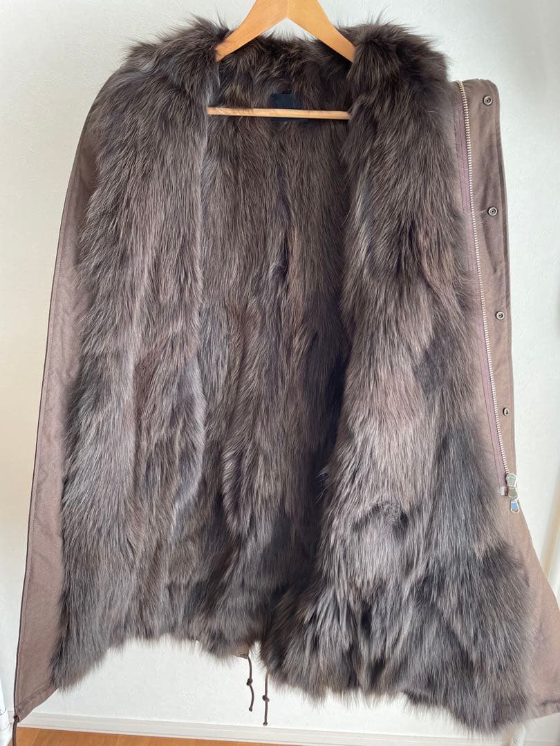 ジュンハシモト　フォックスファー　モッズコート