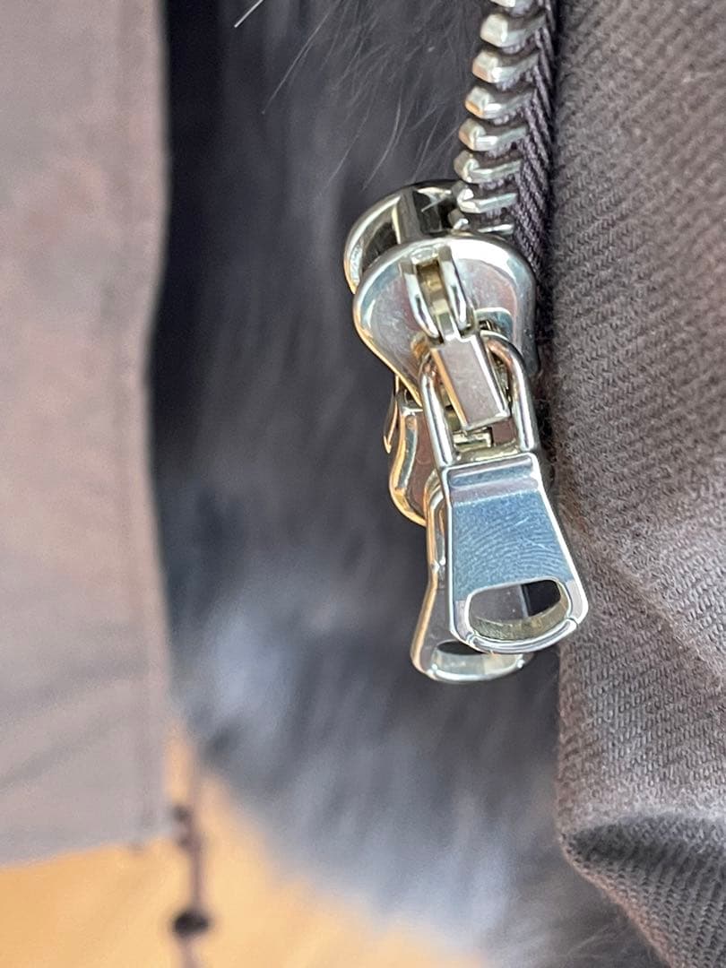 ジュンハシモト　フォックスファー　モッズコート