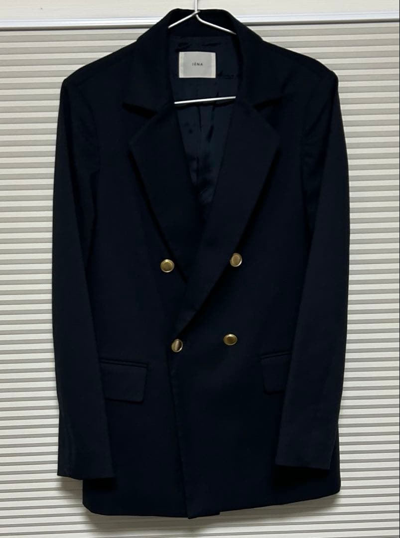 IENAツイル ダブルブレストジャケット