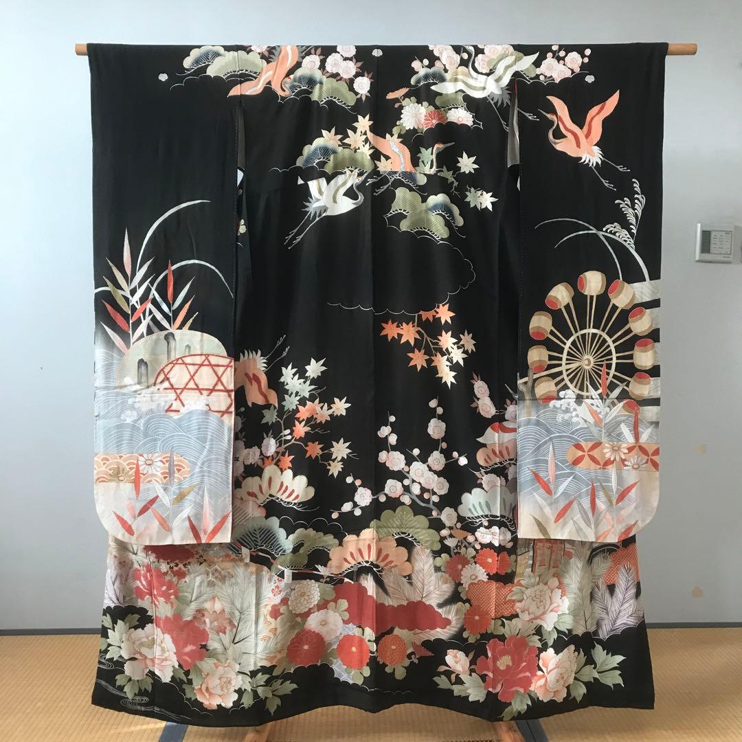 昔のアンテーク振袖