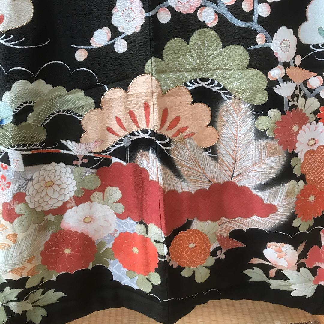 昔のアンテーク振袖