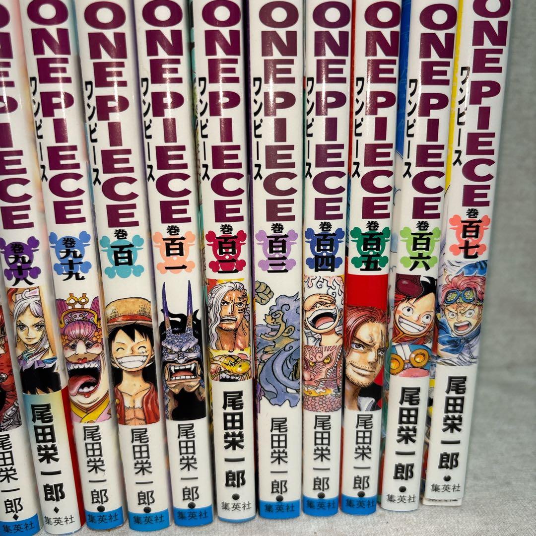 ONE PIECE ワンピース 1〜107巻+0巻　※送料無料　即購入可