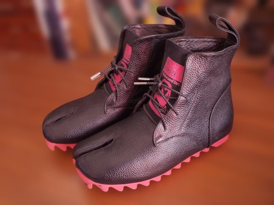 STOF（ストフ）足袋ブーツ Color Sole Tabi Boots 革