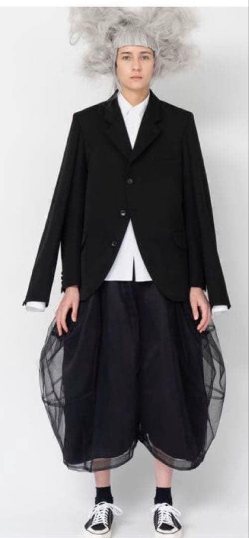 超美品❗️チュール付きサルエルパンツ　コムコムCOMME des GARCONS‼️