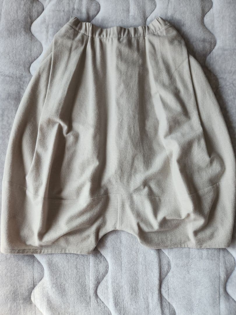 センソユニコ　芽風　ウール混サルエルパンツ 38 グレー