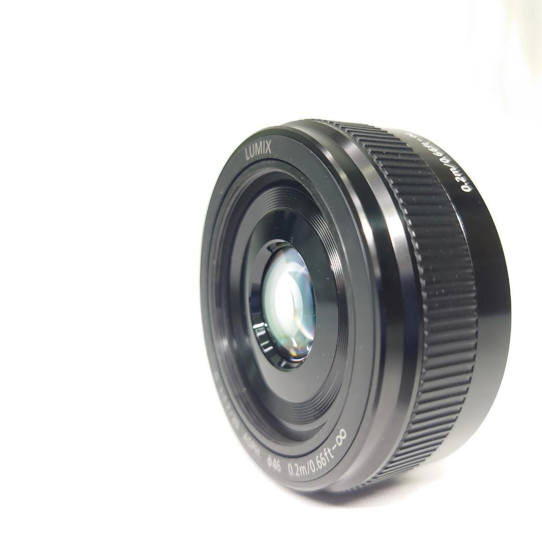 LUMIX G 20mm/F1.7 II ASPH. H-H020A ブラック